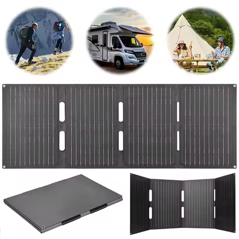 Folding Solar Panel Charger IP65 Waterproof Foldable Solar Charger Portable Solar Charger Outdoor Ph