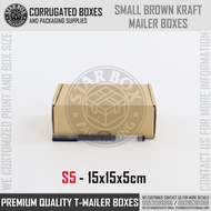 Starbox S5 Small Brown Kraft Mailer Box T-Mailer Box Corrugated Box Shipping Box Packaging Box