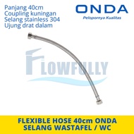 FLEXIBLE HOSE 40 cm 1/ 2 inch ONDA FLEXIBLE HOSE