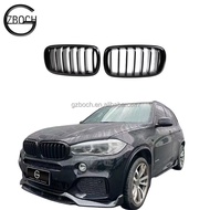 Auto accessories for BMW X5 F15 2015-2019 bodykit glossy black grills single slat grills