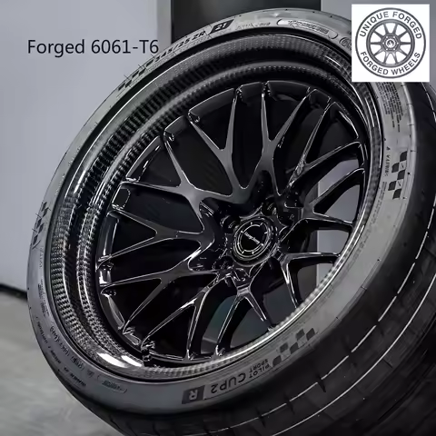 26 styles5x114.3 5x130 5x120 5x112 Custom 2 3 Piece Forged Alloy Car Carbon Fiber Rim 18 19 20 22 24