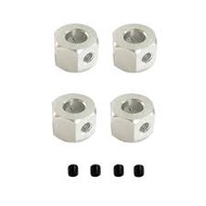 WPL D12 HEX 12MM TO 5MM CONVERTER ADAPTOR HEX D12 WPL 12MM HEXAGON METAL