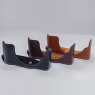 Suitable For Panasonic GX85 Camera Bag DMC-GX85 Camera Protective Cover Half Set Base Handle Leather