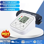 Electronic blood pressure monitor digital  Arm type BP Monitor Device USB  rechargeable or Battery