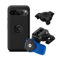 Quad Lock Motorcycle Brake Reservoir Mount Phone Mount Kit with Vibration Dampener & Pixel MAG Case