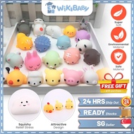 ⭐️HOT⭐️8pcs of Cute Squishy Mochi Toy | Mini Animal Antistress Ball | Squeeze Rising Fidget Soft Sticky Stress Relief Toys | Wikibaby