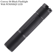 Original Convoy S6 Flashlight With W5050SQ5/SFT-42R LED Thower Light Camping Hiking Lamp