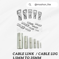 Cable Lug / Cable Link Tinned Copper Wire Connector (1.5mm to 50mm)