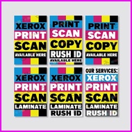 ✿ ❖ Print Scan Xerox Copy Tarpaulin Signage