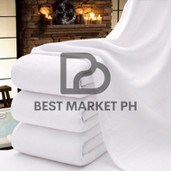 BM Plain White Cannon Bath towel (Tuwalya 70x140cm)