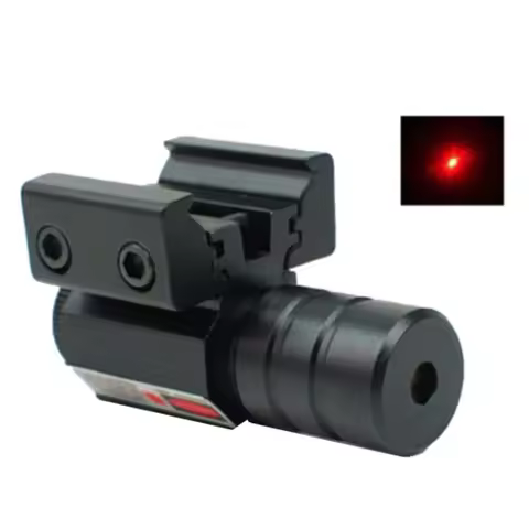Rifle Laser Sight Glock Red Dot Laser Sight fit 20mm 11mm Picatinny Rail Battery Included