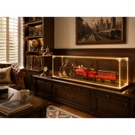 LEGO 75955 Hogwarts Express Display Case | Acrylic LED Lights Dustproof Transparent Display Box for 