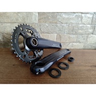 CRANK SET 12 SP SHIMANO SLX FC-M7100 DOUBLE CHAINRING 36-26T MADE IN JAPAN