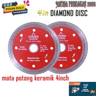 Diamond Disc 4" Turbo Mata Gerinda Potong Keramik Granit YUKIDO TOOLS