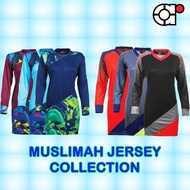 Arora Sports Muslimah Ladies Sublimation Jersey Jersi