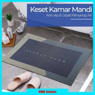 DIATOM Anti-Slip Absorbent Rectangle Bathroom Mat 59x39.5cm - DT4