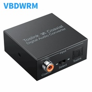 Digital Audio Converter Optical SPDIF Toslink to Coaxial & Coax to Optical SPDIF Toslink Bi-Directio