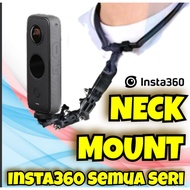 Neck Mount for insta360 all series x1 x6 akaso360 Fullset POV Chest Holder Accessories Camera Phone 
