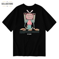 SPY X FAMILY ANYA FORGER Watching Original Anime T-shirt Wibu Distro Oversize Anime T-shirt Men Wome