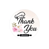 Handmade sticker/Thank you stikcer/Bakery Sticker