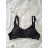 Si bra size 70/75 A black elastic
