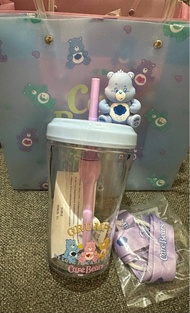 Care Bears care bear水樽 杯 水壺 cup grumpy miniso pop mart盲盒 西面熊 西臉熊