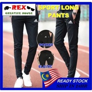 【READY STOCK AT MALAYSIA】Adidas Seluar Sukan Tracksuit seluar lelaki Men Slim Fit Casual Sport Long Pants Long Jogger