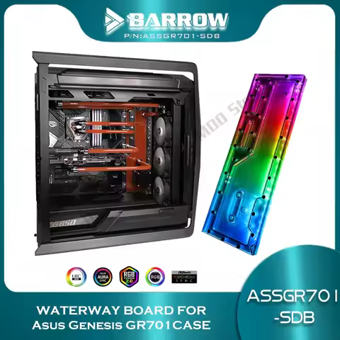 Barrow ASSGR701-SDB Water Cooling Distro Plate For ASUS ROG HYPERION GR701 Special Waterway Board Du