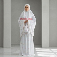 Diazha - Latest Jumbo 2-in-1 Coquette Ribbon Embroidery Prayer Robe