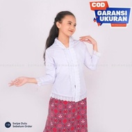 Tersedia Kebaya Anak Perempuan Modern Sd Smp Sma Adat Sunda Encim Putih