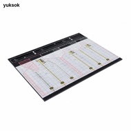 [yuksok] Airport Display Board Detailed Model Airplane Display Base Airport Diorama Board