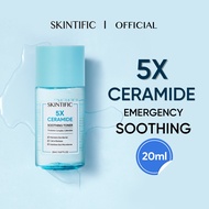 [Travel Kit] SKINTIFIC 5X Ceramide Travel Kit Skincare Paket Moisturizer + Cleanser + Soothing toner