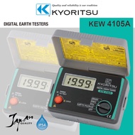 KYORITSU KEW 4105A Digital Earth Testers Internationally Recognized as Reliable