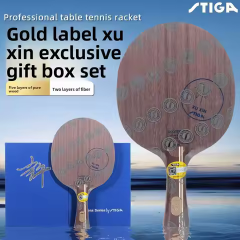 Stiga Blue Label Xu Xin Gold Label Carbon Table Tennis Racket Carbon Table Tennis Bottom Board