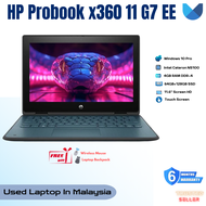 HP Probook x360 11 G7 EE [Touch Screen]  Intel Celeron | 4GB RAM /64GB+128GB SSD | Laptop For Studen