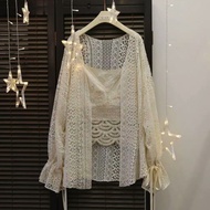 CLD235- Outer Aghnia lace import Cardigan