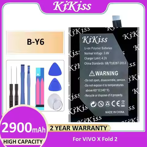 Safe 2900Mah B-Y6 For Vivo X Fold 2 Mobile Phone Battery