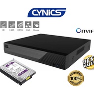 CYNICS NVR （HN-3216-4K-V2）8MP 16CH 2HDD