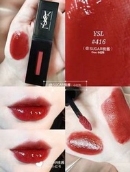 YSL聖羅蘭黑管唇釉#416