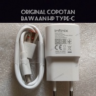 Charger infinix Original 100% Copotan / Bawaan Hp usb Type C