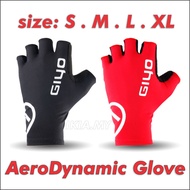 IKIA Cycling Glove Sarung Tangan Basikal Glove Basikal Giyo Glove Bicycle Glove MTB Glove Aero Dynamic Black Glove