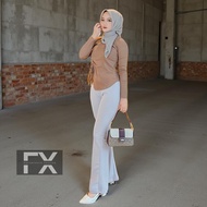 Promo - Latest Women's Pants, Flare Pants - Highwaist Flare Pants - Highwaist Cutbray Culottes for W