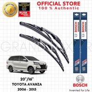 Bosch Advantage Wiper Blade Set for Toyota Avanza 2006 - 2015 (20 Inches/16 Inches)
