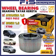 FIS Gaido Front Wheel Bearing Hub Toyota Avanza 1.5 F651 Rush 1.5 F700 Depan Bearin Tayar Kereta