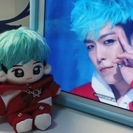 New 10cm Bigbang T.O.P Plush Doll, 10cm Cartoon Cute Soft T.O.P Choi Seung Hyun Plush Pendant Doll T
