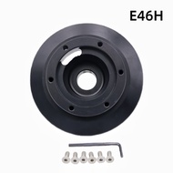 E46H Aluminum Steering Wheel Short Hub Adapter Quick Release Boss Kit for BMW Z4 Z4M E85 2001-2006
