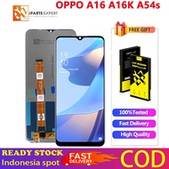 LAYAR IPARTSEXPERT Original Original LCD for OPPO A16 A16s A54s 2021 CPH2269 LCD Display Touch Scree