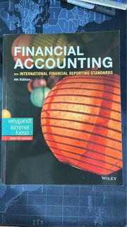 Financial Accounting 4th 會計學 原文書 第四版