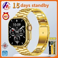 2023 TOP GN9 Ultra  Pro Smart Watch 24K Gold  700mAh NFC Smartwatch Men Women Ultra Series 8 Compass