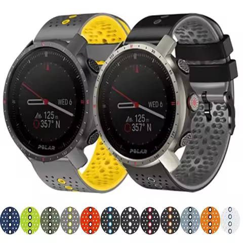 22mm Smart Watch Band For Polar Grit X/Grit X Pro Silicone Straps Polar Vantage M M2 Wristband Forer